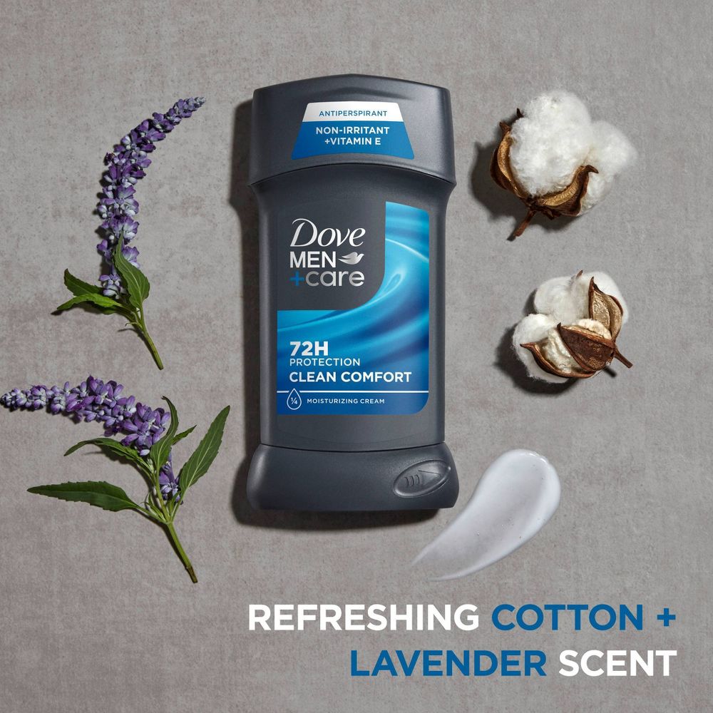 Dove Men+Care 72-Hour Antiperspirant & Deodorant Stick - Clean Comfort - 2.7oz