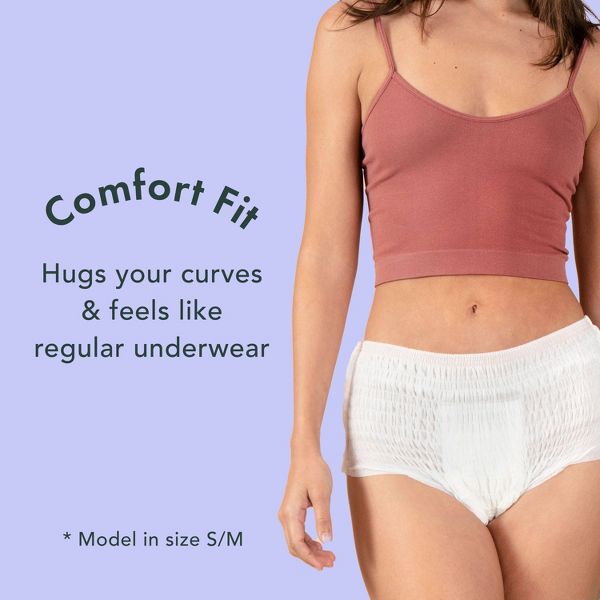 Rael Organic Disposable Period Underwear - S/M - 5ct