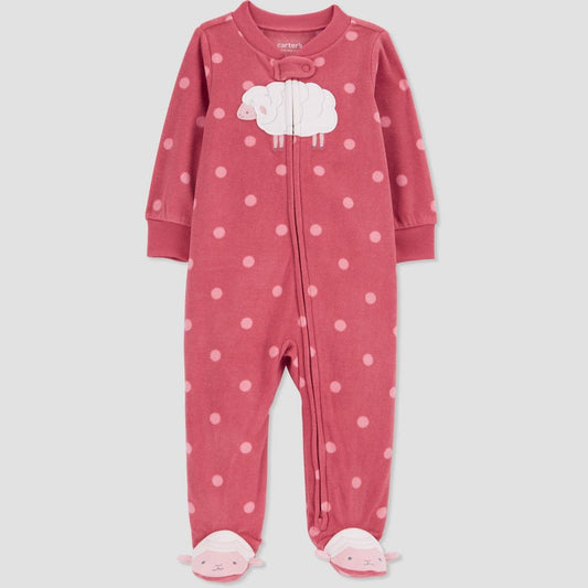 Carter's Just One You® Baby Sheep Fleece Sleep N' Play - Pink
