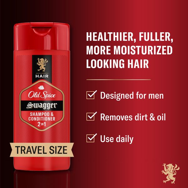 Old Spice Men's Swagger 2-in-1 Shampoo & Conditioner - 3 fl oz.