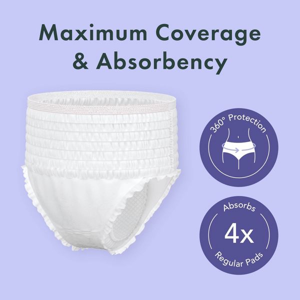 Rael Organic Disposable Period Underwear - S/M - 5ct