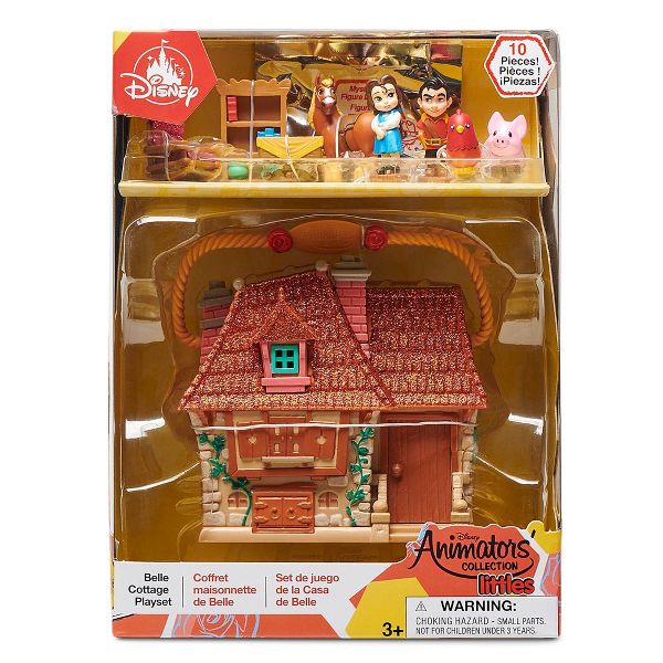 Disney Animators' Collection Littles Belle Cottage Playset