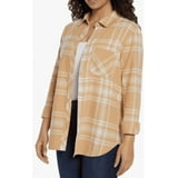 Gap Women's Relaxed Fit Flannel Shirt Jodie Plaid Size Small - Large