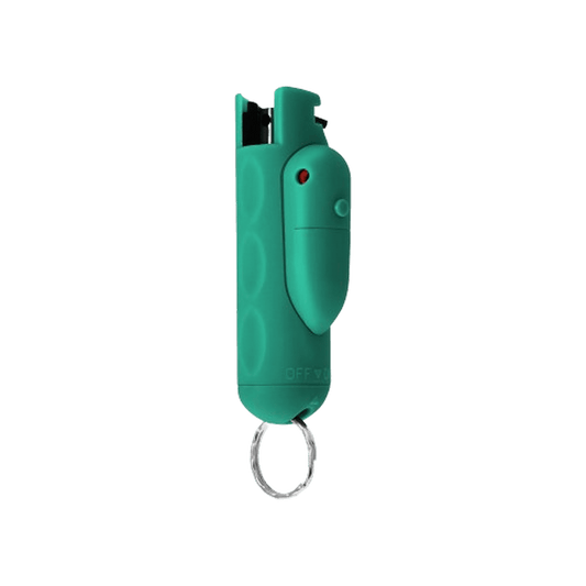 Pepper Spray With Laser Sight, Finger Grip & Safety Lock, 16ft Range, Vining Ivy Assist Pepper Spray Keychain, Self-Defense By Guard Dog Security