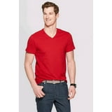 Men's Every Wear Short Sleeve V-Neck T-Shirt - Red Velvet L - Goodfellow & Co™