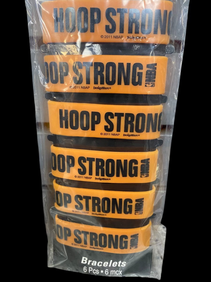 Basketball NBA Cuff Bands Favour, 1 x 4 Inches, 6 Count