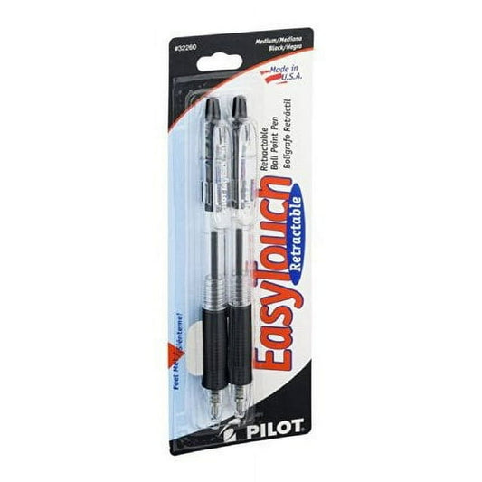 Pilot EasyTouch Retractable Medium Black