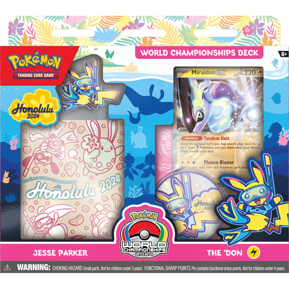 Pokemon Trading Card Game: World Championship Deck 2024 (Styles Vary)
