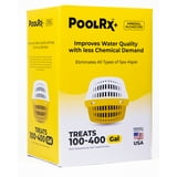 Pool Rx+ Yellow/White 6-Month Pool & Spa Mineral Algicide, 1 Tablet Treats 100-400 Gallons of Water
