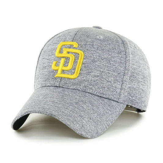 SAN DIEGO PADRES Grey Color Structured Unisex Cotton Rodeo Hat