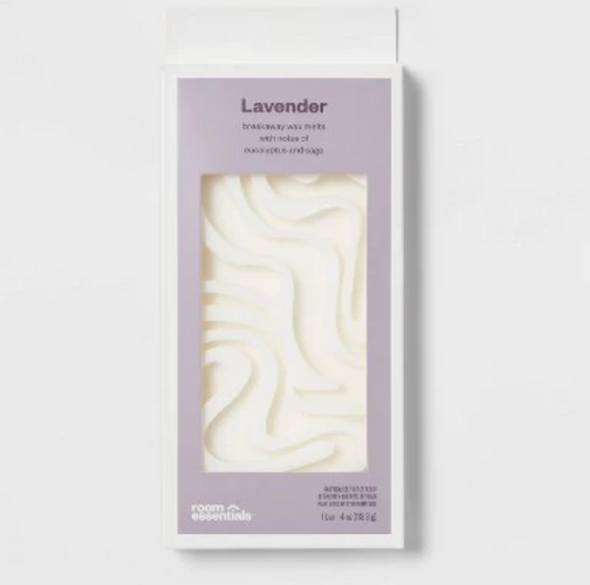 4oz Wax Bar with Embossed Pattern Lavender - Room Essentials