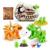Smashers Dino Island T-Rex Battles Dinosaur Battling Novelty Unboxing Collectible Toy by ZURU