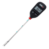 Weber Instant-Read Digital Food Thermometer Probe for Cooking and Grilling, Black