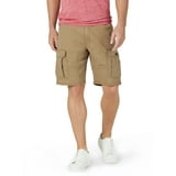 Wrangler Men's and Big Men's Stretch Cargo Shorts - Color: Kangaroo Ripstop Size: 48
