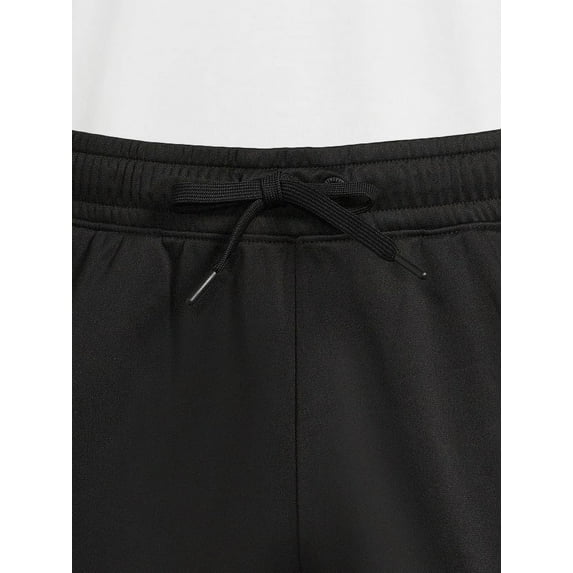 Athletic Works Men's Track Pants, 30.5" Inseam, Size 3XL, Rich Black