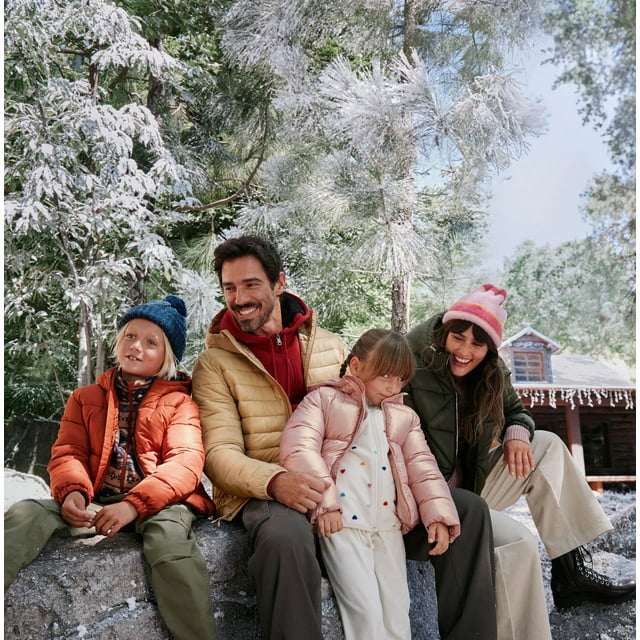 Swiss Tech Girls Heavy Weight Puffer Jacket (XS 4/5) - Black