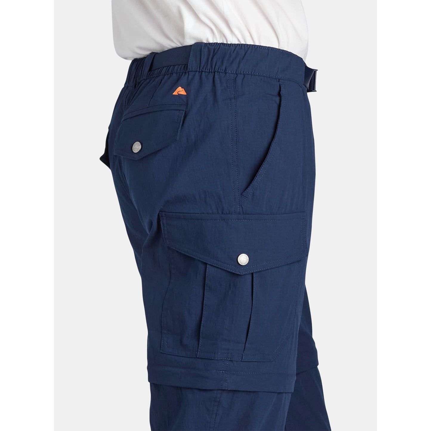 Ozark Trail Men's & Big Men's Zip Off Convertible Cargo Pants, Size 30 - Blue Cove