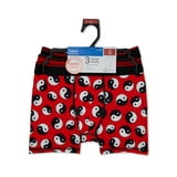 Wonder Nation Boys Ying Yang Boxer Brief Underwear, 3-Pack, Sizes S-XL