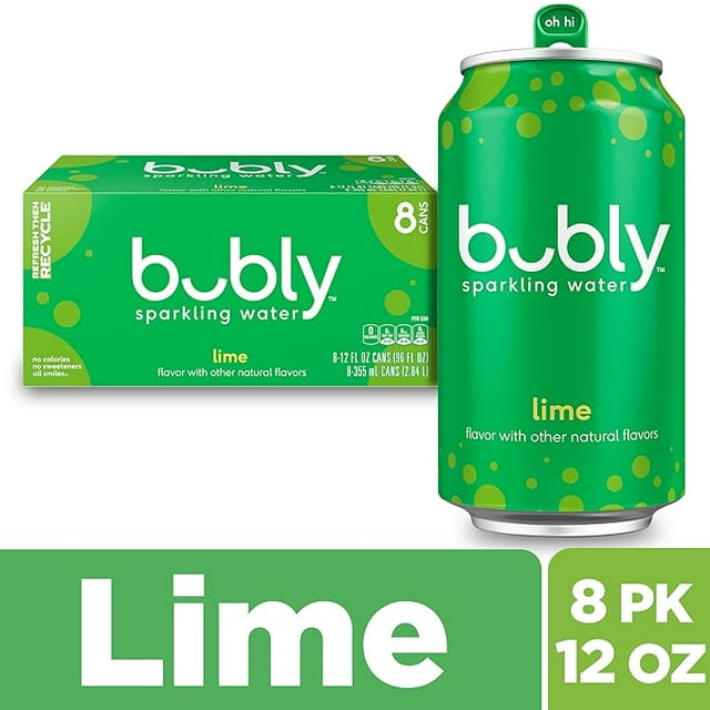 Bubly Blackberry Sparkling Water, 12 fl oz