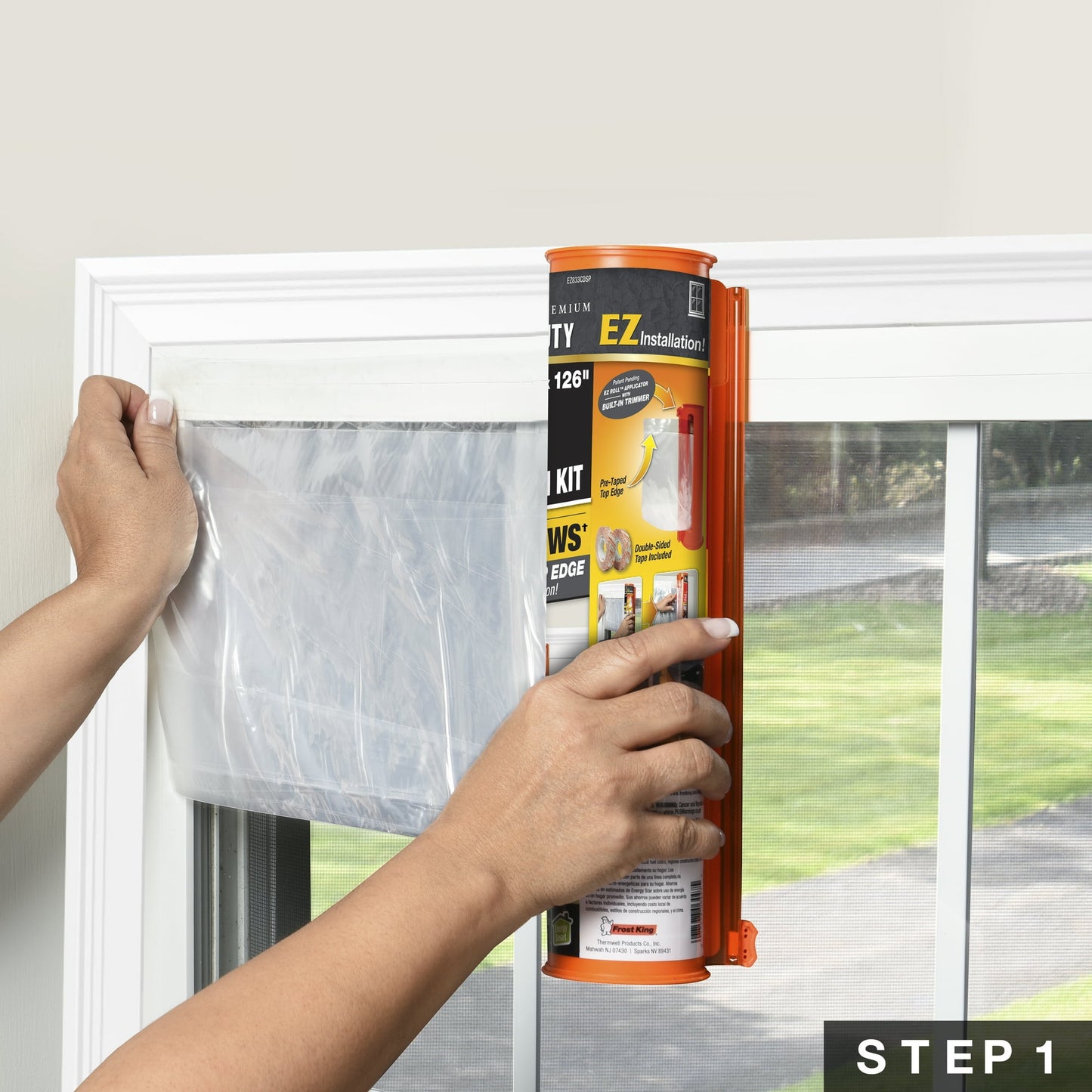 Frost King® EZ Roll Heavy Duty Polyolefin Insulation Window Shrink Kit - Fits 3 Standard Windows