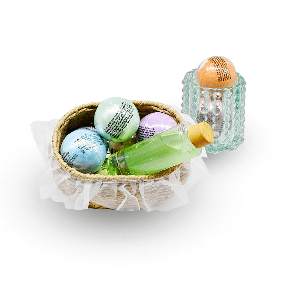 9PC BATH BOMB,Perfect for Bubble Spa Bath,Bath Essentials Shower Bubble Steamers