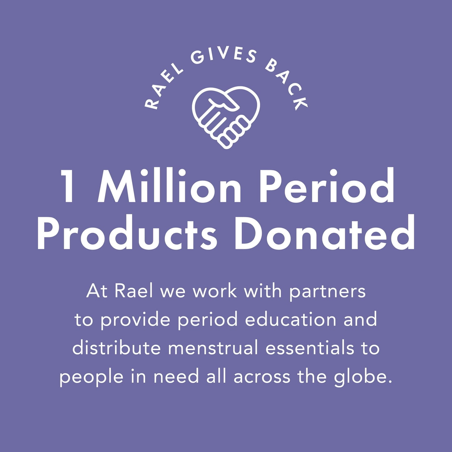 Rael Organic Cotton Disposable Period Underwear, for Heavy Flows, Size L/XL, 5 Count