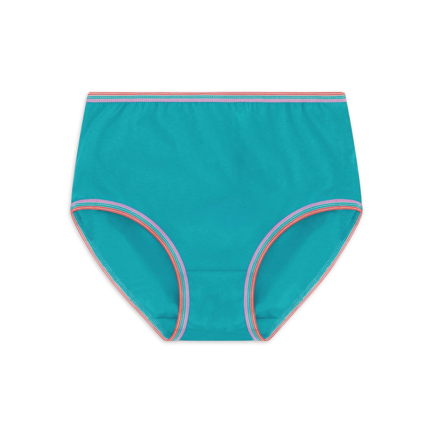 Wonder Nation Girls Cotton Brief Underwear, 10-Pack, Size 12