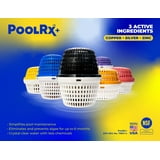 Pool Rx+ Yellow/White 6-Month Pool & Spa Mineral Algicide, 1 Tablet Treats 100-400 Gallons of Water