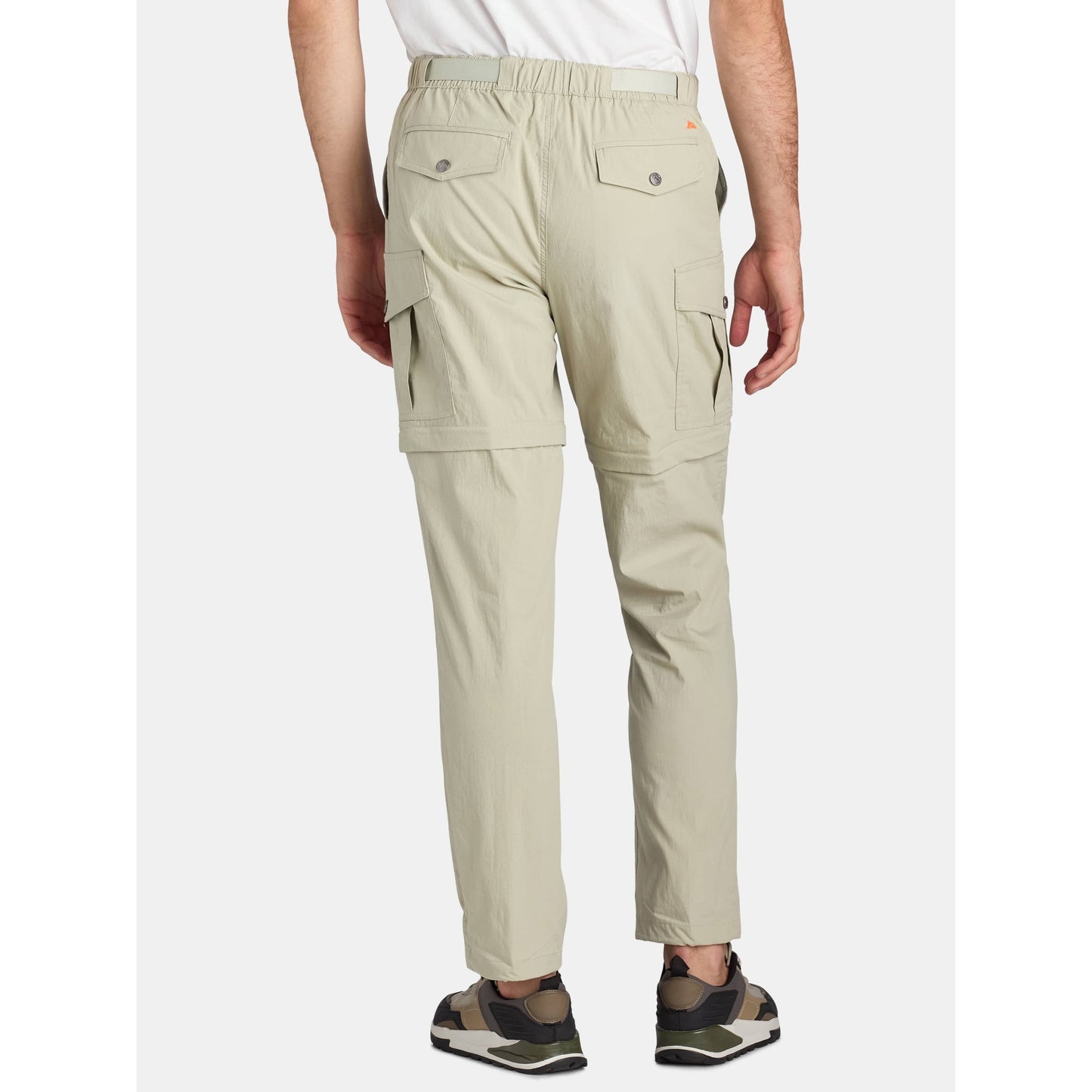Ozark Trail Men's & Big Men's Zip Off Convertible Cargo Pants, Size 30