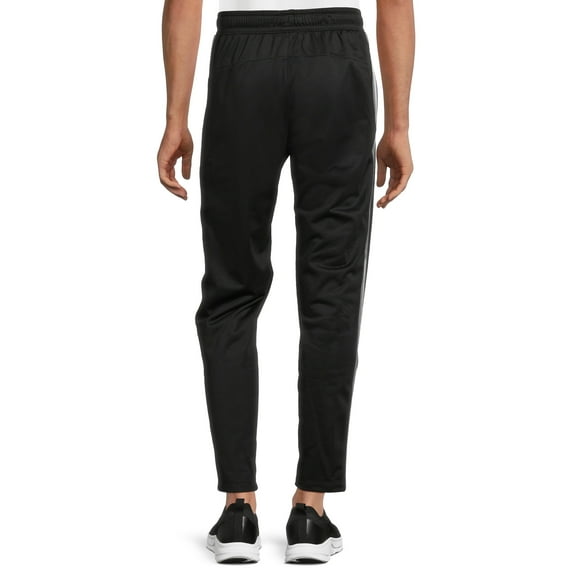 Athletic Works Men's Track Pants, 30.5" Inseam, Size 3XL, Rich Black