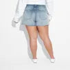 Women's Mid-Rise EasyRigid Cut-Off Jean Shorts - Wild Fable Medium Wash 24