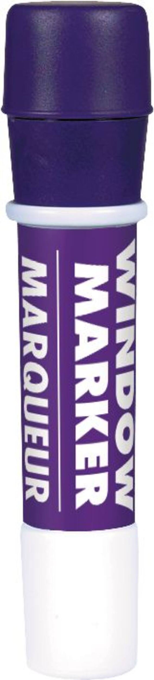 Washable Non-Toxic Window Marker, Assorted Colors, 5-in