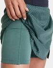 All in Motion Target Women Dark Green/Black Athletic Knit Slit Skort Size XS