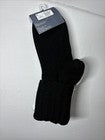 Women's Chunky Turn Cuff 3pk Crew Socks - Black/White 4-10 - Universal Thread™