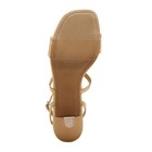 Women's Esme Floral Crochet Kitten Heels - a New Day Tan 7.5