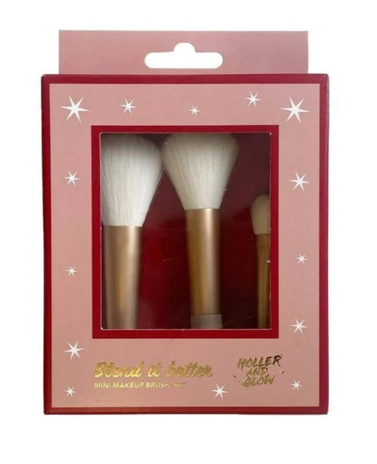New Holler and Glow mini makeup brush set. BLEND IT BETTERMINI MAKEUP BRUSH...