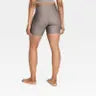 Women's Effortless Support High-Rise Pocketed Bike Shorts 6" - All In Motion™ Taupe L