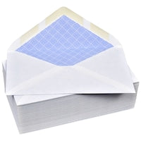 Mead No. 6 White Security Envelopes, 50-ct.