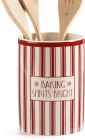 Winter Market Utensil Holder, Baking Spirits Bright