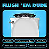 DUDE Wipes Unscented XL Flushable Wipes, 1 Flip-Top Pack, 50 Total Wipes Per Pack