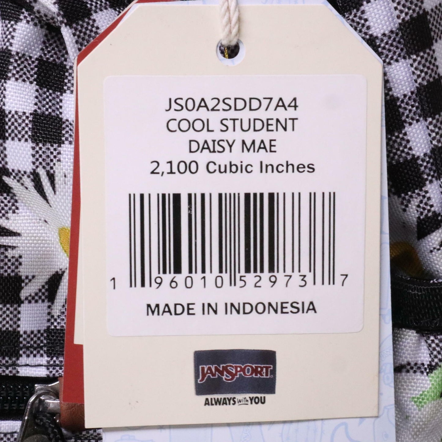 JanSport Cool Student 17.5" Backpack - Daisy Mae