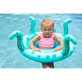 Coconut Grove by Sunnylife- Unisex Baby Inflatable Pool Float Toy - Oscar the Octopus, Green-Age12-24 Months