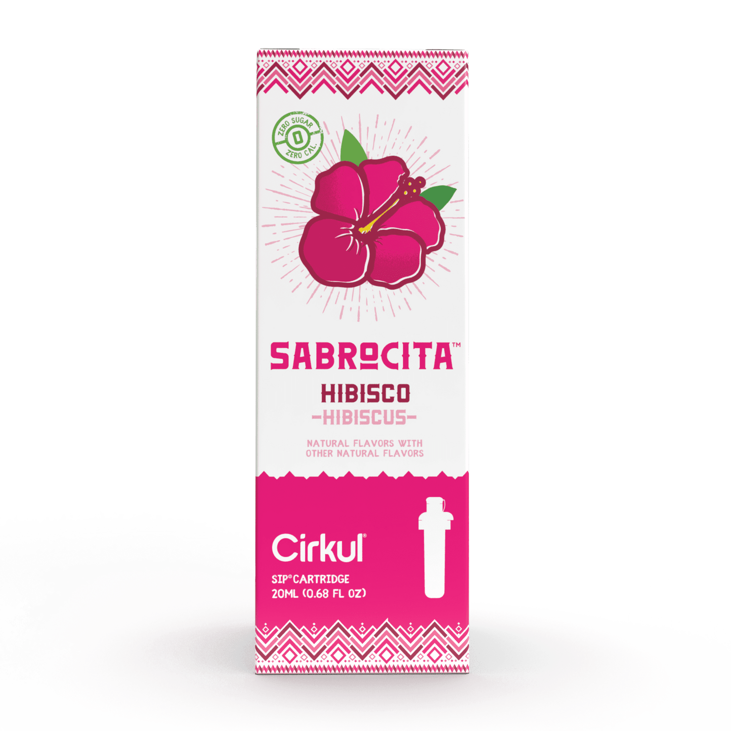 Cirkul Sabrocita Hibiscus Flavor Cartridge, Drink Mix, 1-Pack