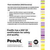 Pool Rx+ Yellow/White 6-Month Pool & Spa Mineral Algicide, 1 Tablet Treats 100-400 Gallons of Water