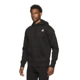 Reebok Men's & Big Men's Logo Fleece Hoodie Sweatshirt, Black- Size SM