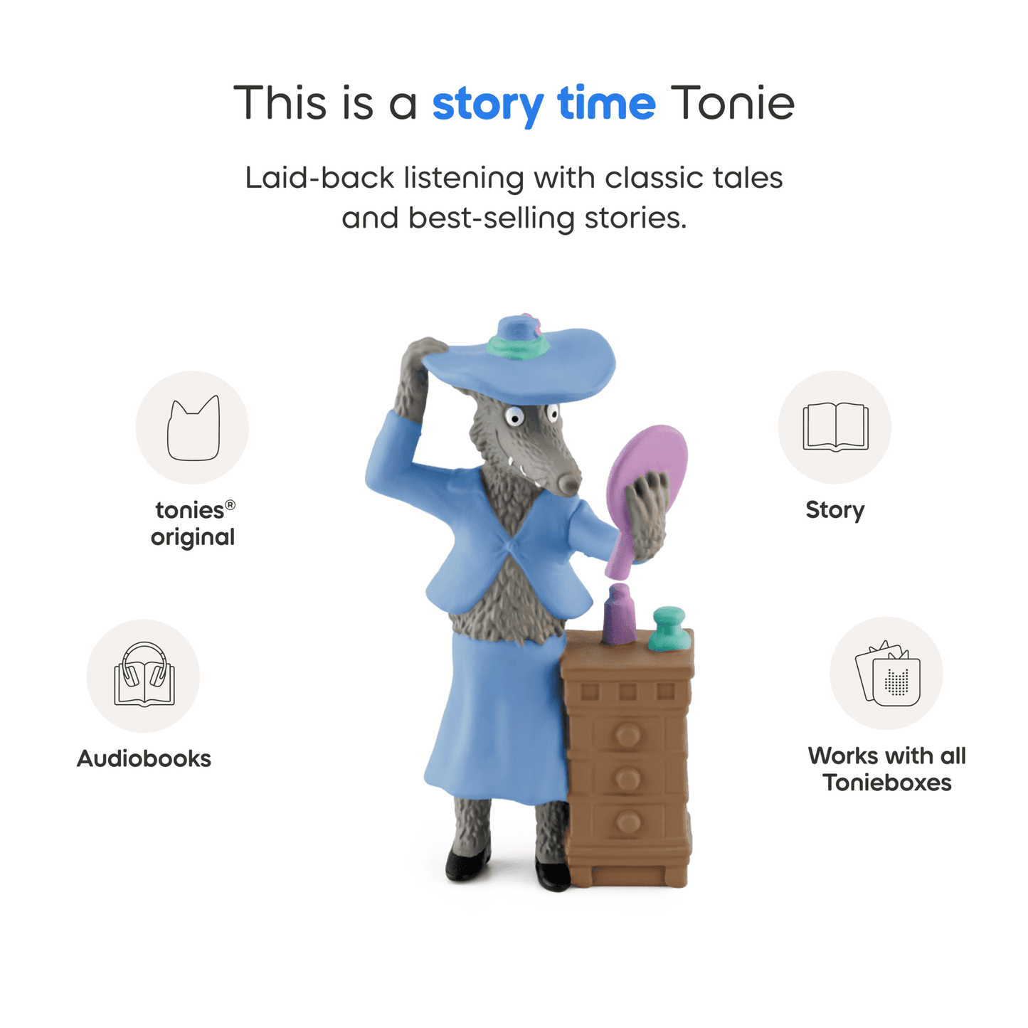 tonies Roald Dahl: Revolting Rhymes Audio Toy Figurine, Age Group 6+