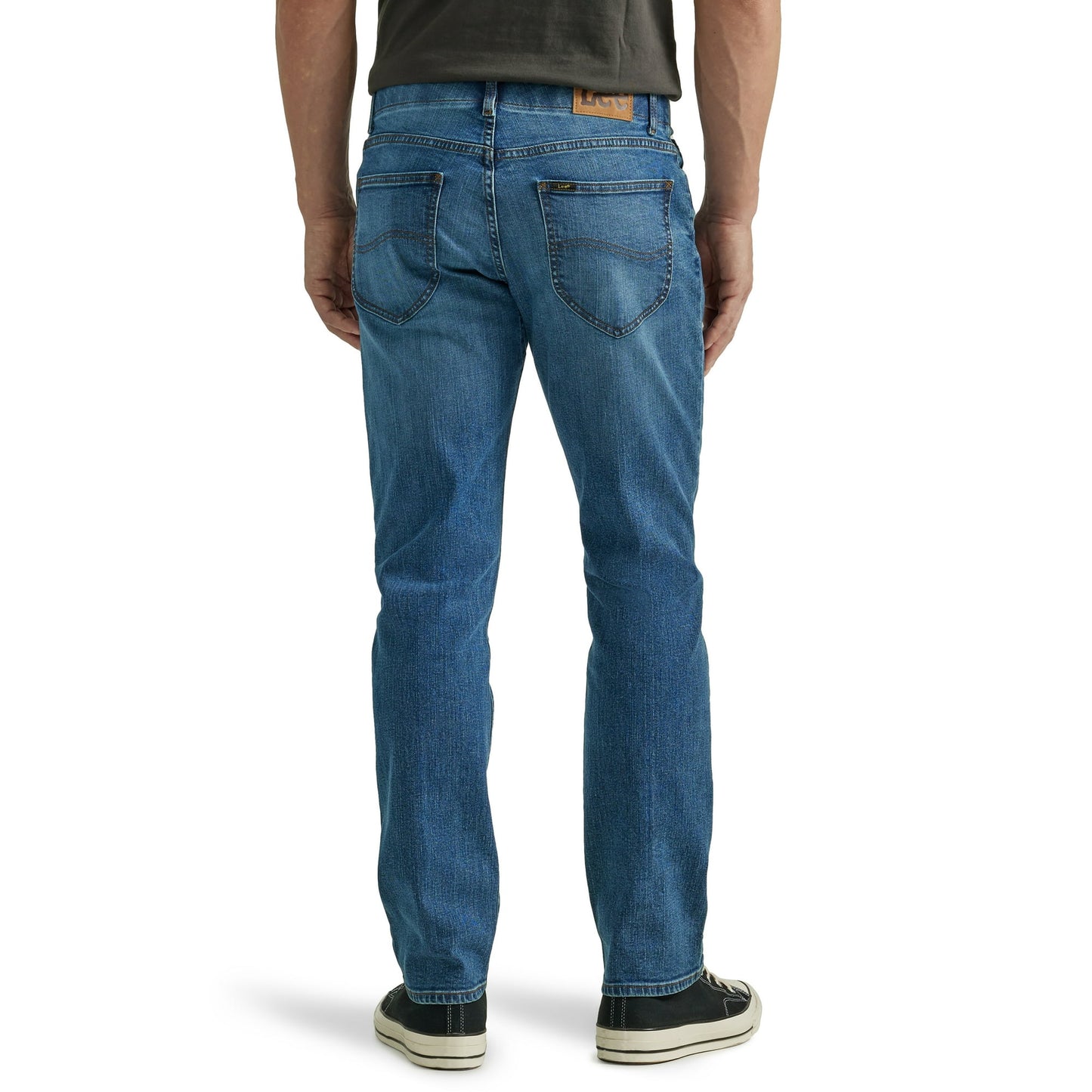 Lee Men's Straight Tapered Denim Jean - 44x30