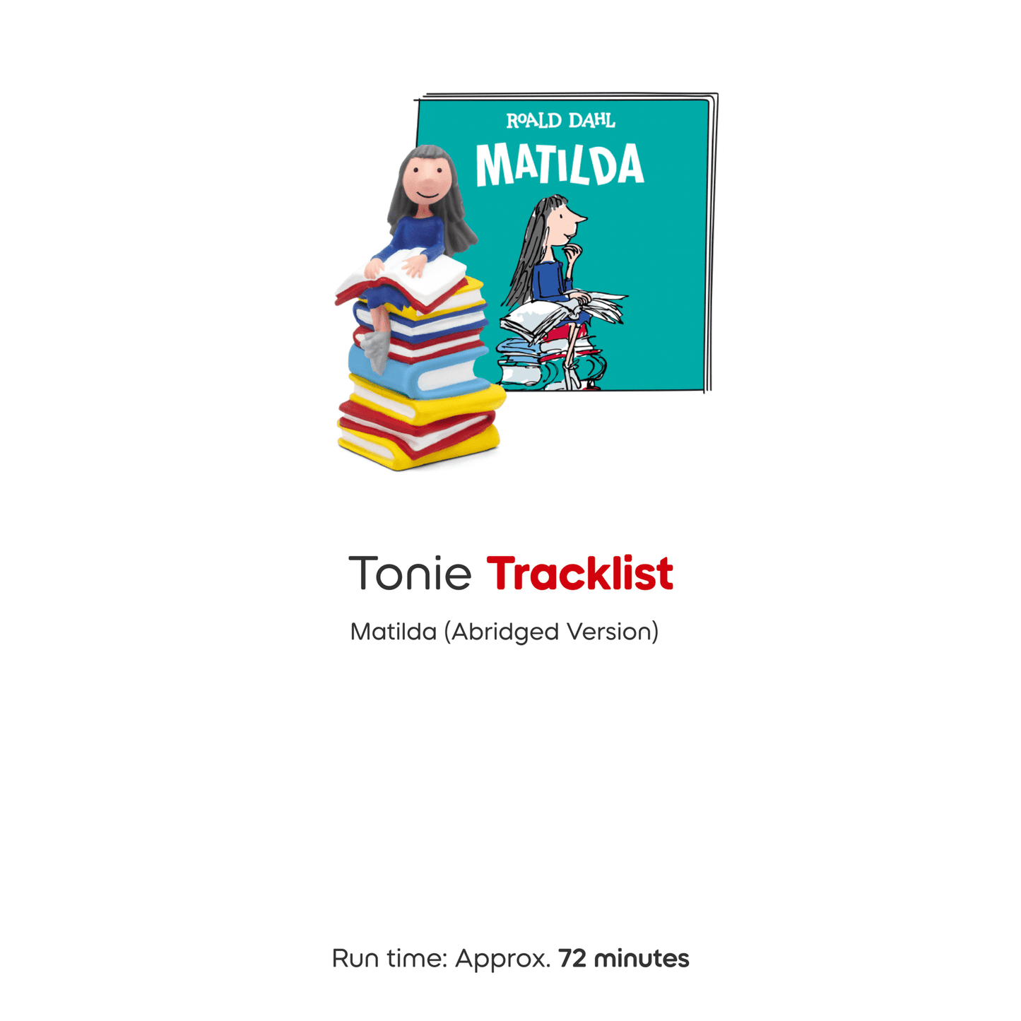 tonies Roald Dahl: Matilda Audio Toy Figurine, Age Group 6+