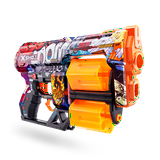 X-Shot Skins Dread Dart Blaster - Boom (12 Darts) by ZURU, Ages 8 Plus