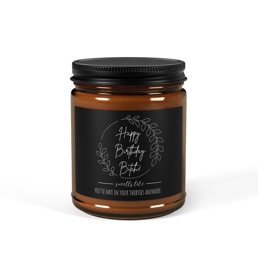 Happy 40th Birthday! Soy Candle, 9 oz.
